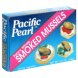 Pacific Pearl smoked mussels fancy whole Calories