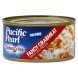 Pacific Pearl crabmeat fancy, with leg pieces Calories