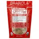 granola 100% organic, live