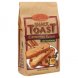 snack toast cinnamon raisin