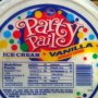 party pail ice cream & non fat sherbet strawberry swirl
