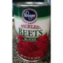 Kroger canned whole beets Calories