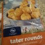 Kroger tater rounds potato nuggers Calories