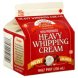 heavy whipping cream