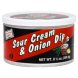 sour cream & onion dip