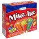 Mike and Ike tropical typhoon tropical fruit flavored pops with sherbet centers Calories