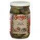Sechlers gherkins dilled, jalapeno Calories