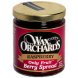 Wax Orchards only fruit raspberry berry spread Calories