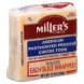 Millers Cheese cheese food american, slices Calories