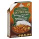Mr. Kooks indian food express chicken vindaloo with rice, medium spice Calories