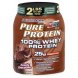 Pure Protein 100% whey protein frosty chocolate Calories