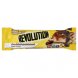 protein revolution high protein bar triple layer, chocolate peanut caramel