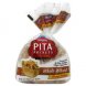 pita pockets (pita bread) wheat