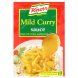 mild curry sauce