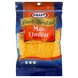 Kraft mild cheddar finely shredded Calories
