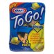 Kraft to go! crackers & cheese triscuit & natural marbled colby & monterey jack Calories