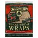 Cedars wheat wraps Calories
