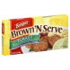 brown 'n serve sausage patties turkey
