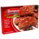 Banquet savory gravy & 6 meat loaf patties family size Calories