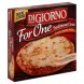 Digiorno for one traditional crust four cheese Calories