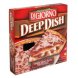 pizza deep dish three meat