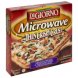 microwave pizza thin crispy crust, grilled chicken & vegetable