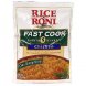 fast cook chicken, rice & vermicelli mix with chicken flavored seasoning Rice a Roni & Pasta Roni Nutrition info