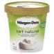 Haagen Dazs tart natural low fat frozen yogurt Calories