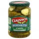 Claussen pickles bread `n butter chips Calories