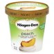 frozen yogurt low fat, peach