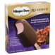 Haagen Dazs reserve all natural ice cream bars pomegranate & dark chocolate Calories