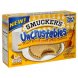 Smucker uncrustables peanut butter & honey spread sandwich on wheat bread Calories