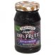 Smucker simply 100% fruit boysenberry spreadable fruit Calories