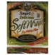 LaTortilla Factory smart & delicious gourmet soft wraps multi grain Calories