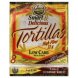 LaTortilla Factory smart & delicious gourmet tortillas whole wheat, large Calories