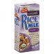 rice milk organic, vanilla