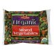ShopRite certified organic mixed vegetables Calories