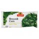ShopRite certified organic broccoli cuts Calories