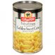 golden sweet corn whole kernel, extra crispy