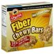 chewy bars fiber, oats 'n peanut butter