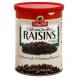 california seedless raisins