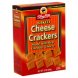 crackers baked, cheese