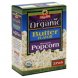 certified organic microwave popcorn butter flavor, 3 pack