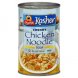 ShopRite kosher soup chunky chicken noodle Calories