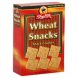 snack crackers wheat