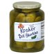 gherkins kosher dill, fresh pack