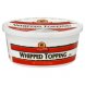 whipped topping