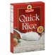 quick rice enriched, long grain