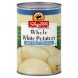 potatoes whole white, no salt added