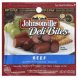 Johnsonville deli bites summer sausage snack beef Calories